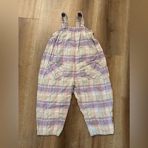 Zara linen blend jumpsuit size 4-5 years